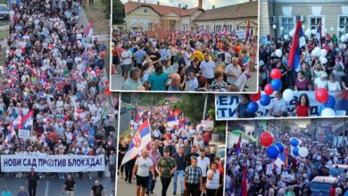Izvor:Foto Informer- Širom Srbije skupovi protiv blokada