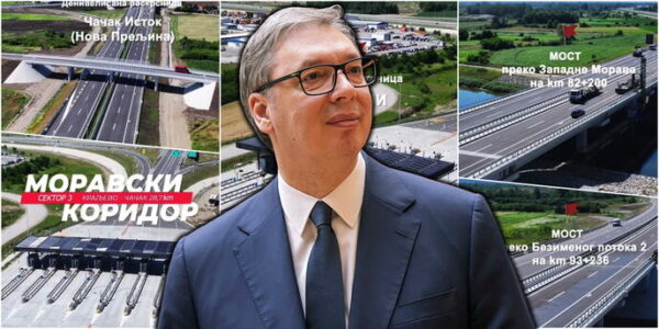 Vučić pokazao Moravski koridor: Nova deonica spremna za otvaranje