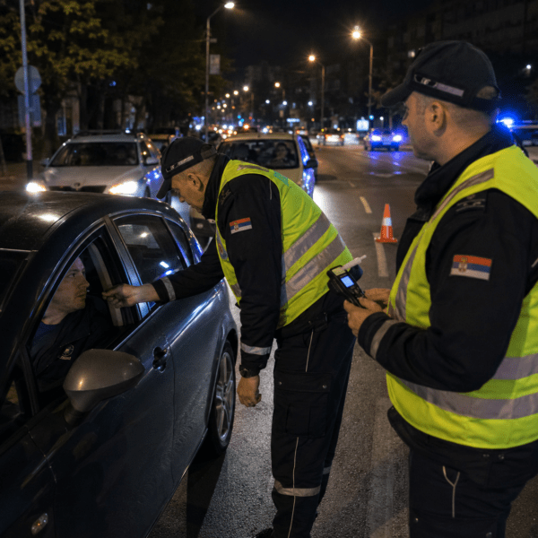 Vikend kontrola u Nišu: 31 vozač isključen zbog alkohola