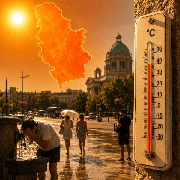 Narandžasti alarm: Srbiju čeka do 39 stepeni