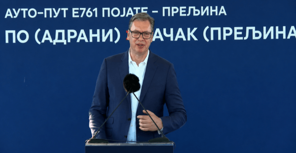 Vučić najavio brzu saobraćajnicu: Novi Pazar, Raška i Jarinje biće dramatično bliži Beogradu